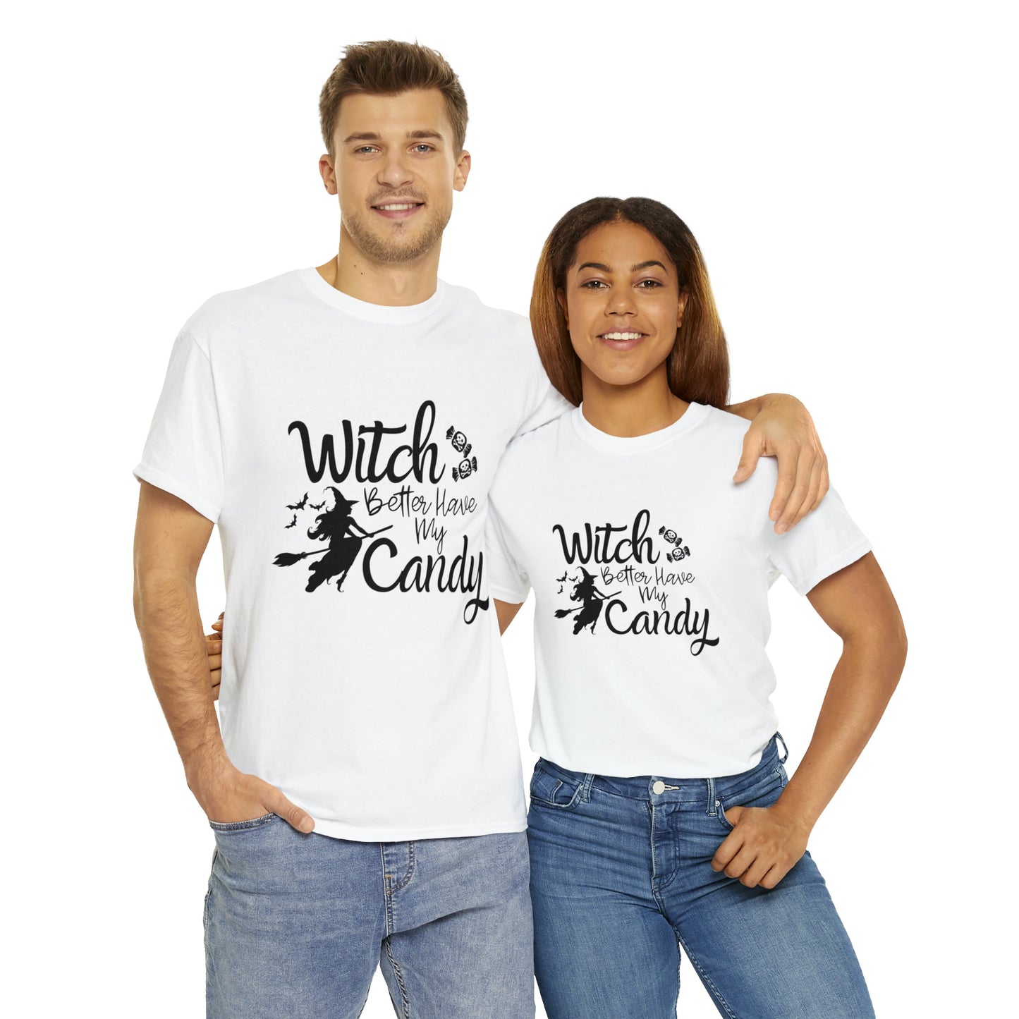 Fun Halloween Unisex Heavy Cotton Tee in a variety of colors