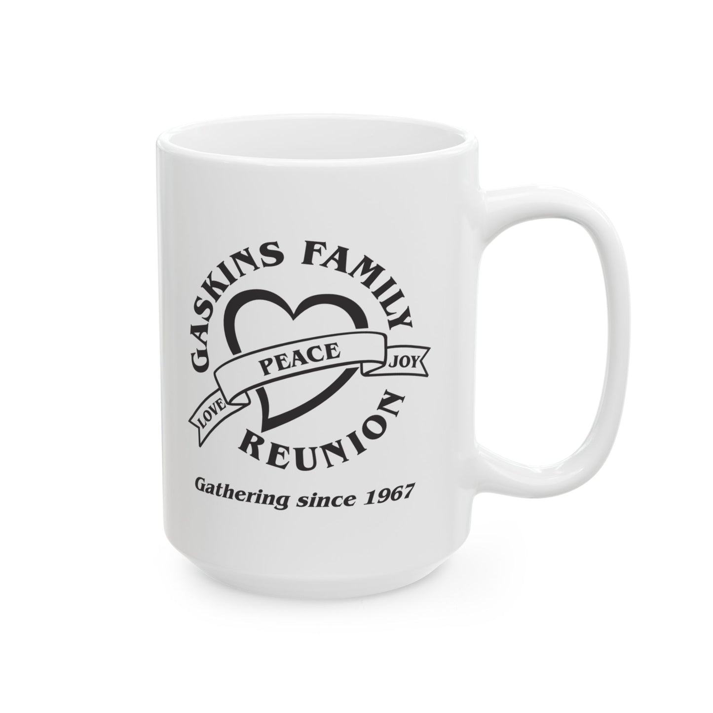 Personalized Family Tradition Ceramic Mug - Celebrate Togetherness (11oz, 15oz)