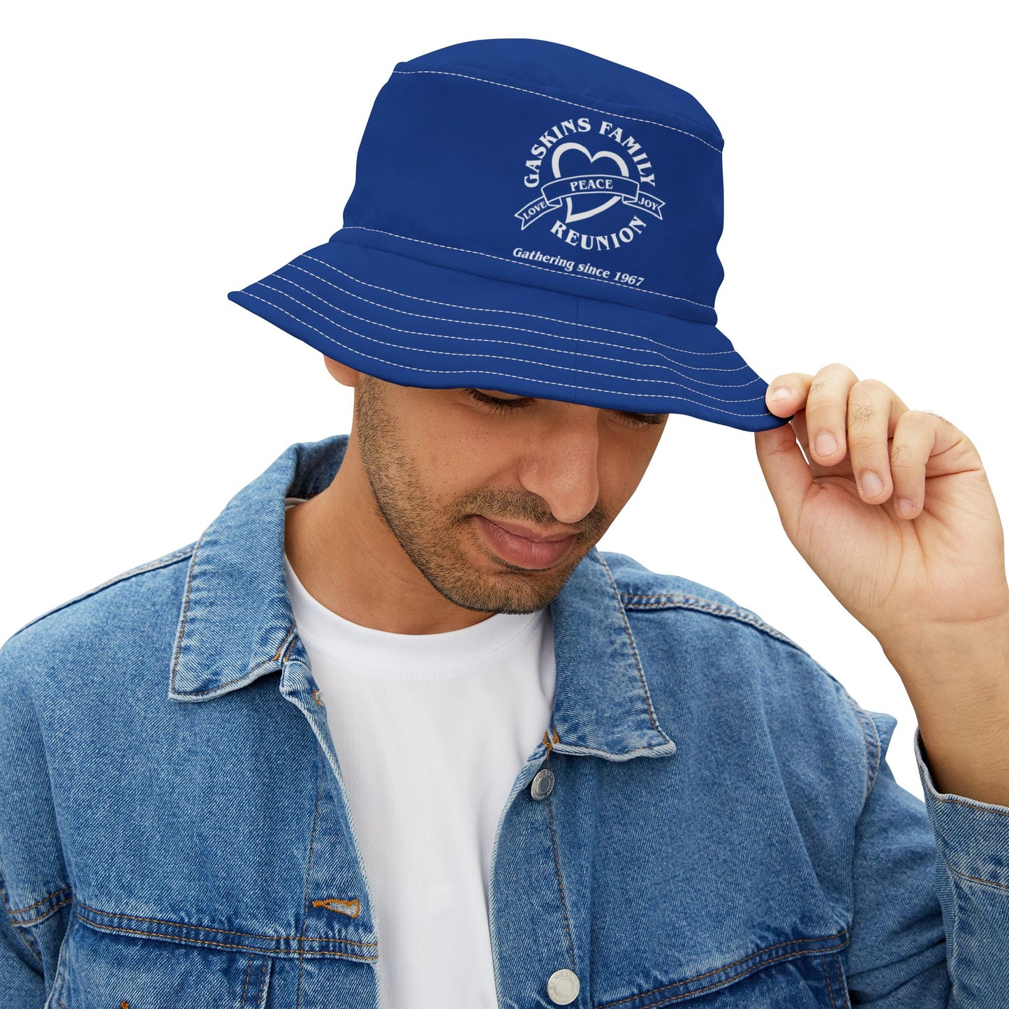 Gaskins Family Reunion Bucket Hat - Blue