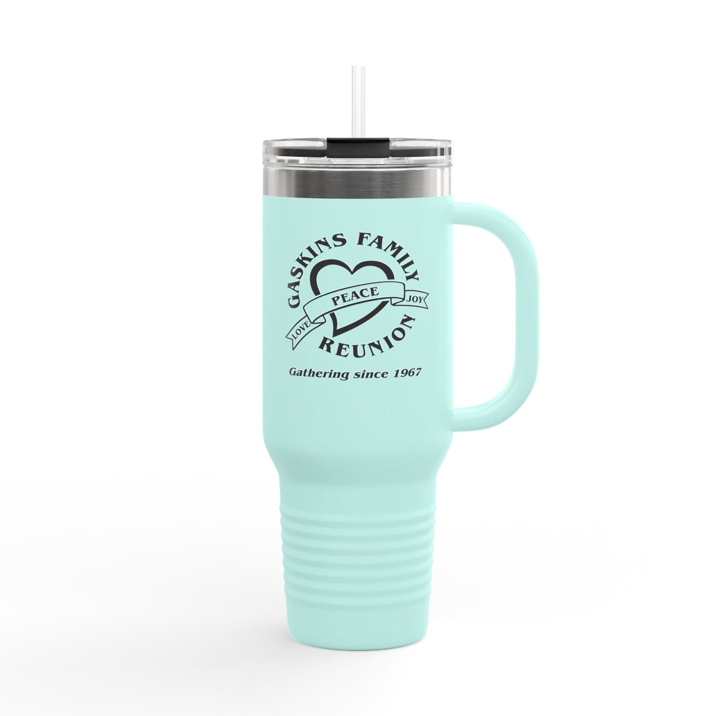 Gaskins 40oz Custom Insulated Travel Mug