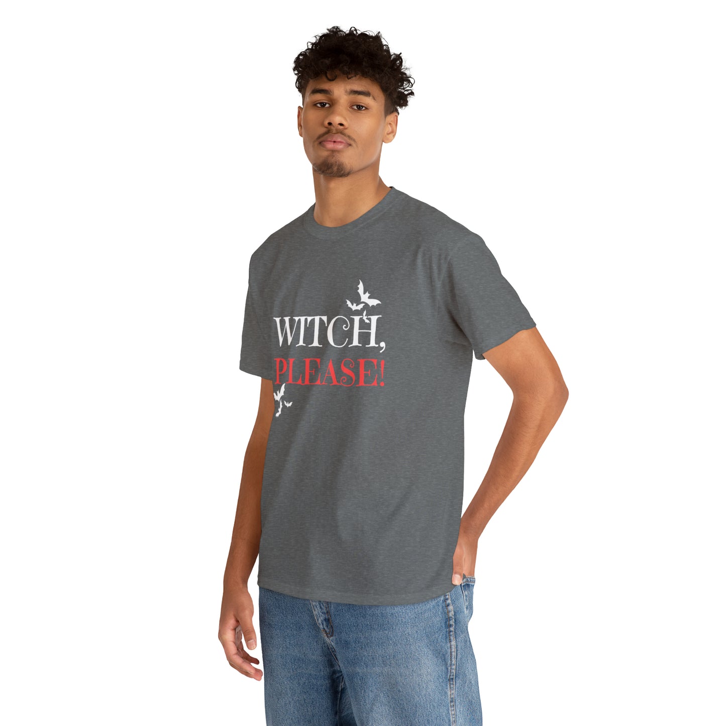 Halloween Fun Unisex Heavy Cotton Tee, Witch Better Have My Candy