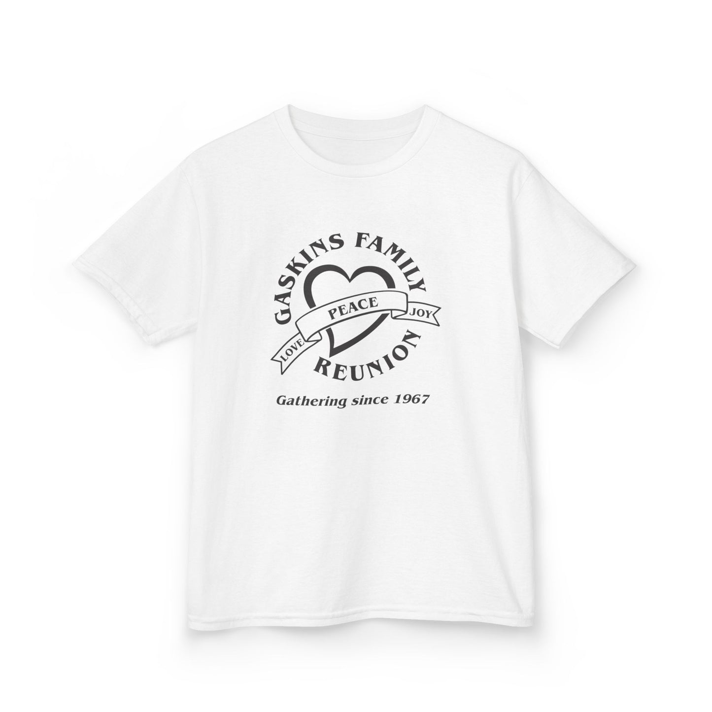 Gaskins Kids Tee - Vibrant Designs for Family Reunions and Birthday Celebrations