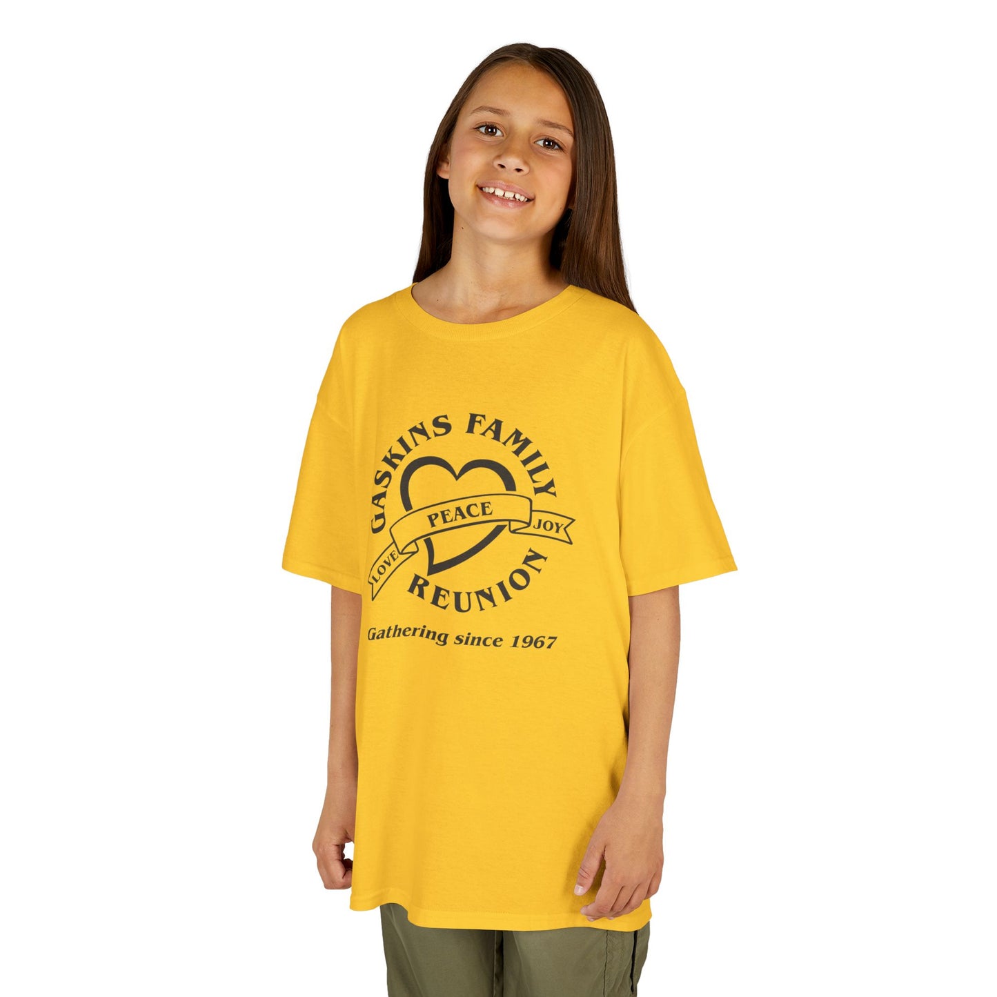 Gaskins Kids Tee - Vibrant Designs for Family Reunions and Birthday Celebrations