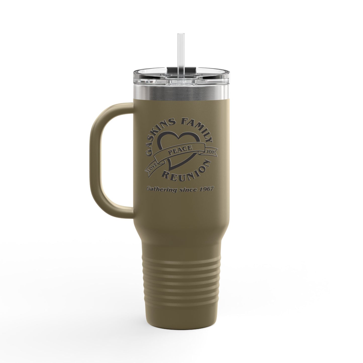 Gaskins 40oz Custom Insulated Travel Mug