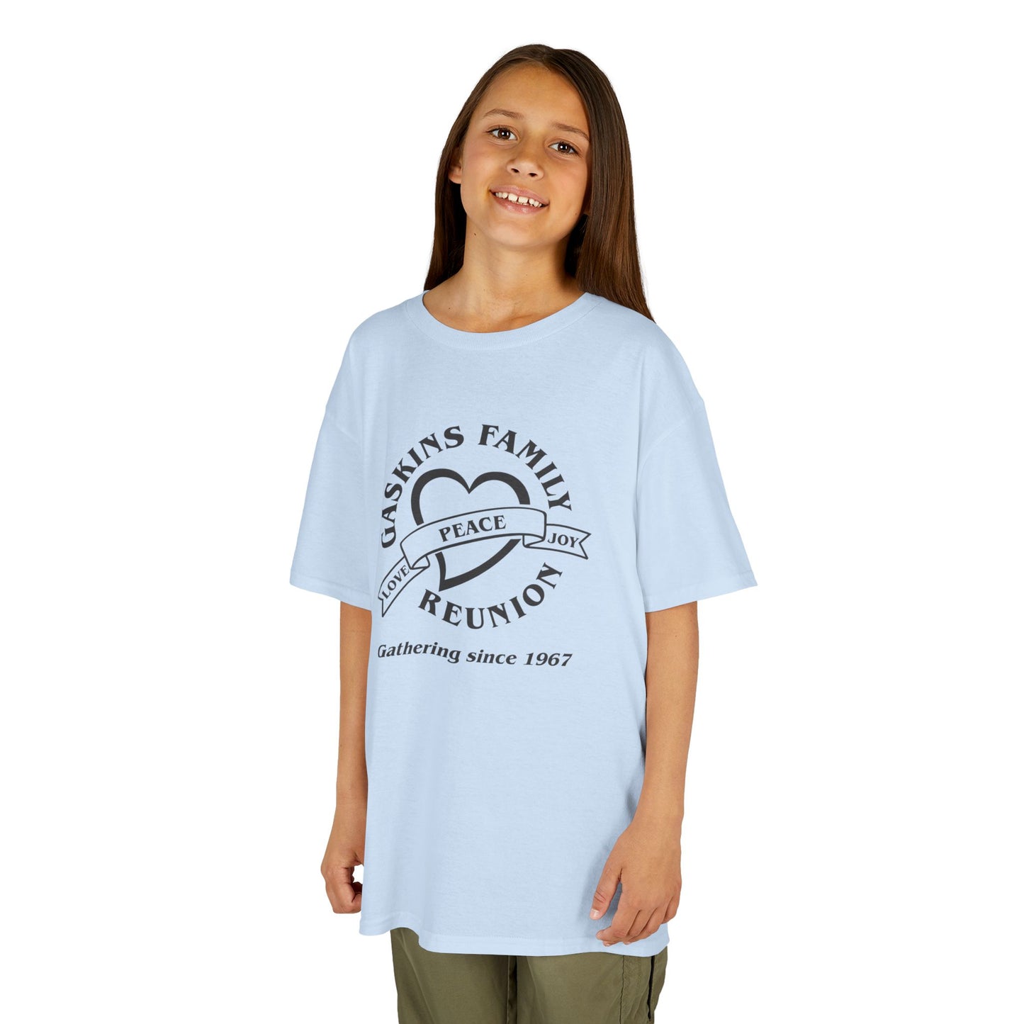 Gaskins Kids Tee - Vibrant Designs for Family Reunions and Birthday Celebrations