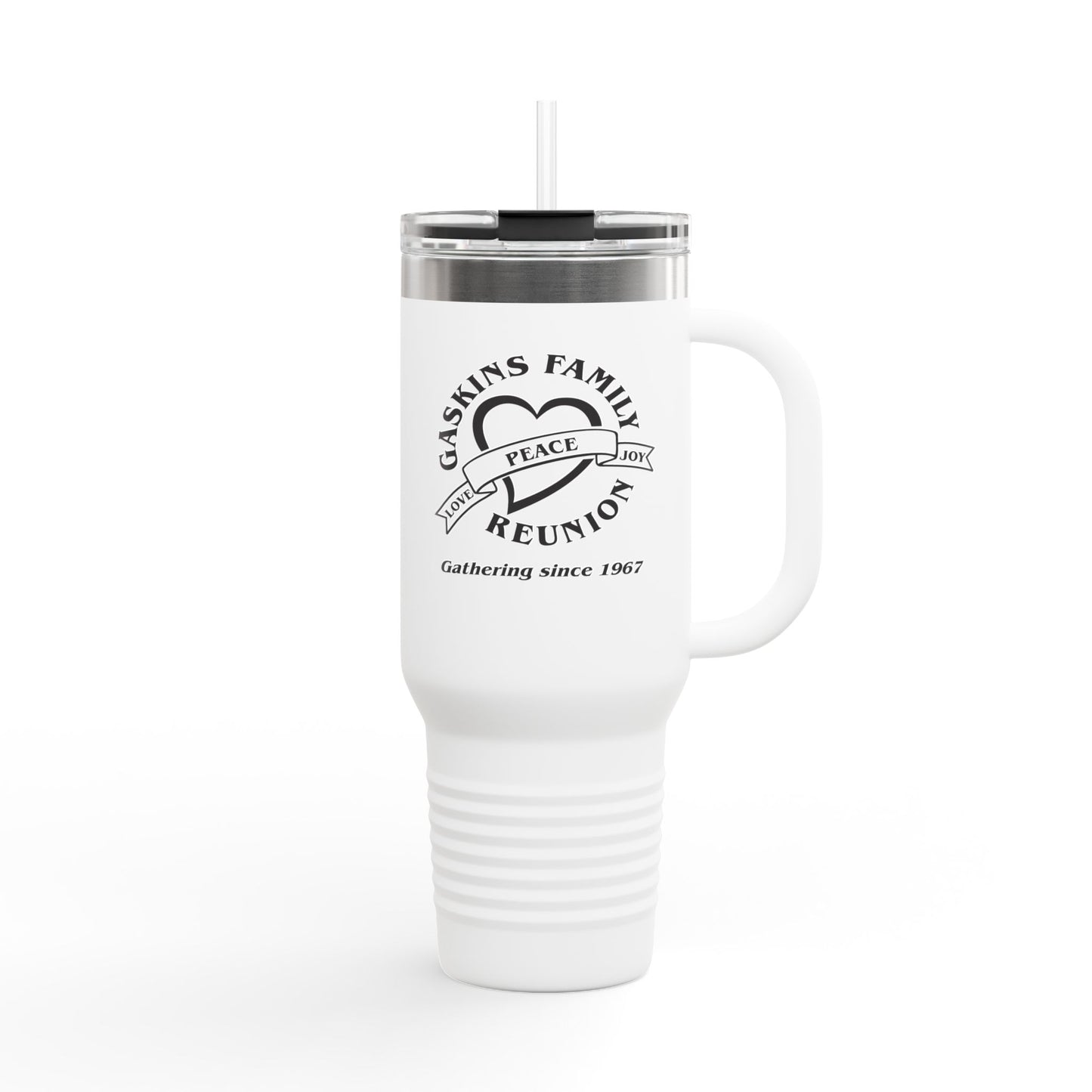 Gaskins 40oz Custom Insulated Travel Mug
