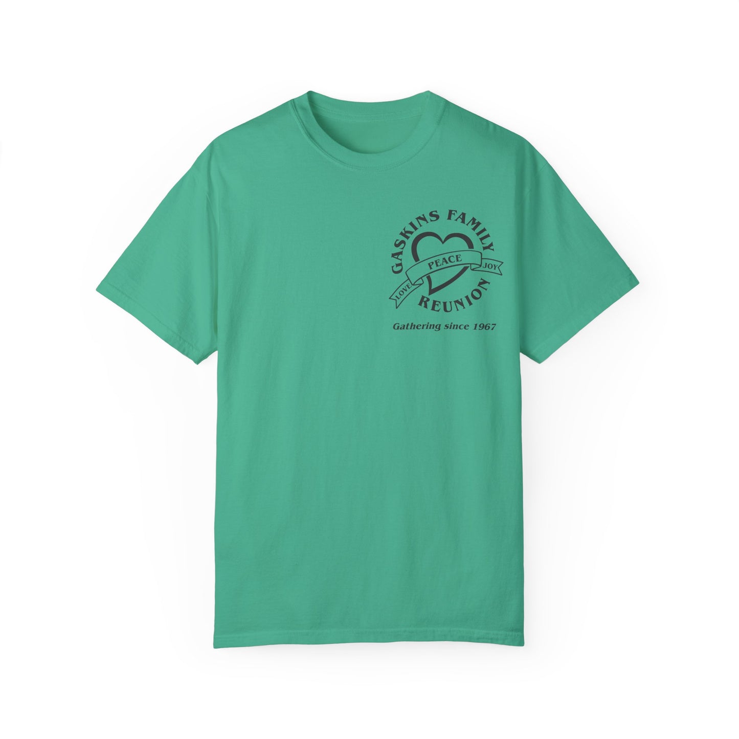 Family Reunion Garment-Dyed T-Shirt - Customizable Peace Design