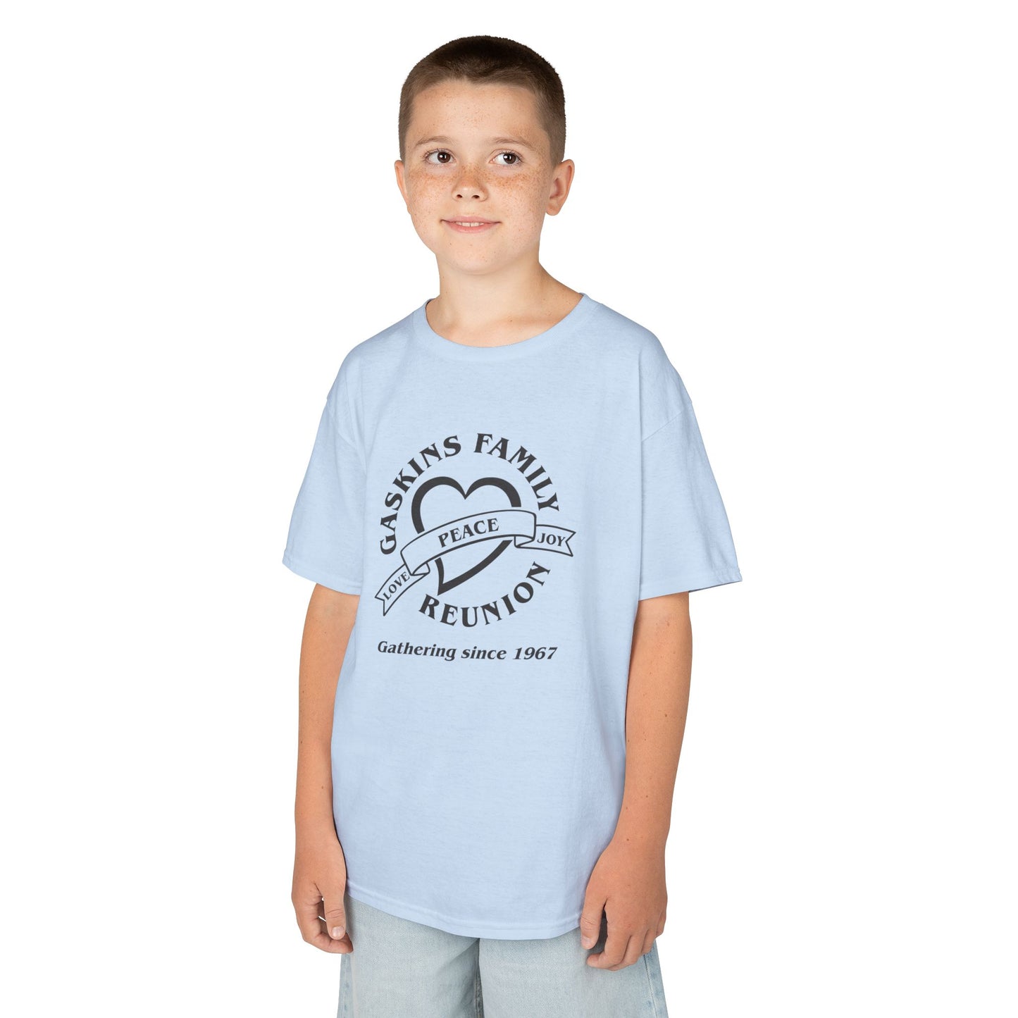 Gaskins Kids Tee - Vibrant Designs for Family Reunions and Birthday Celebrations