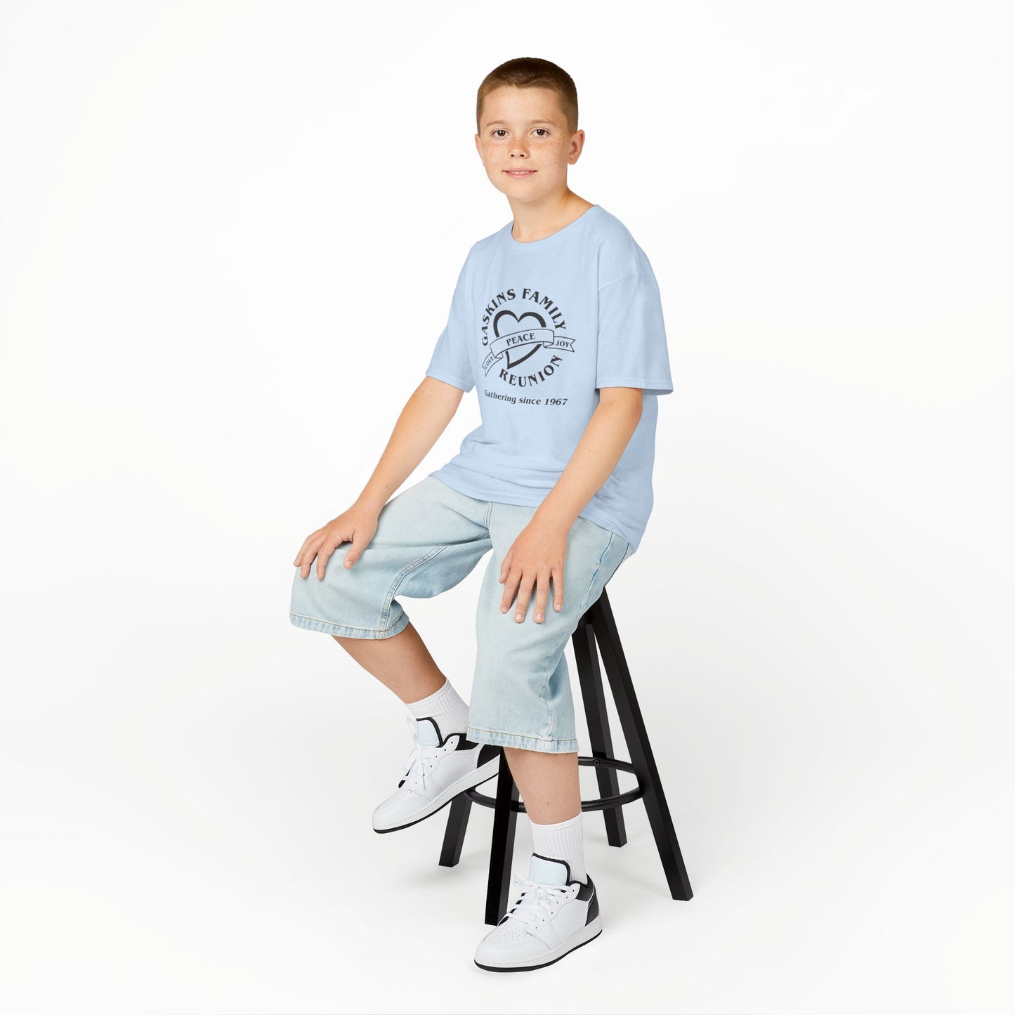 Gaskins Kids Tee - Vibrant Designs for Family Reunions and Birthday Celebrations
