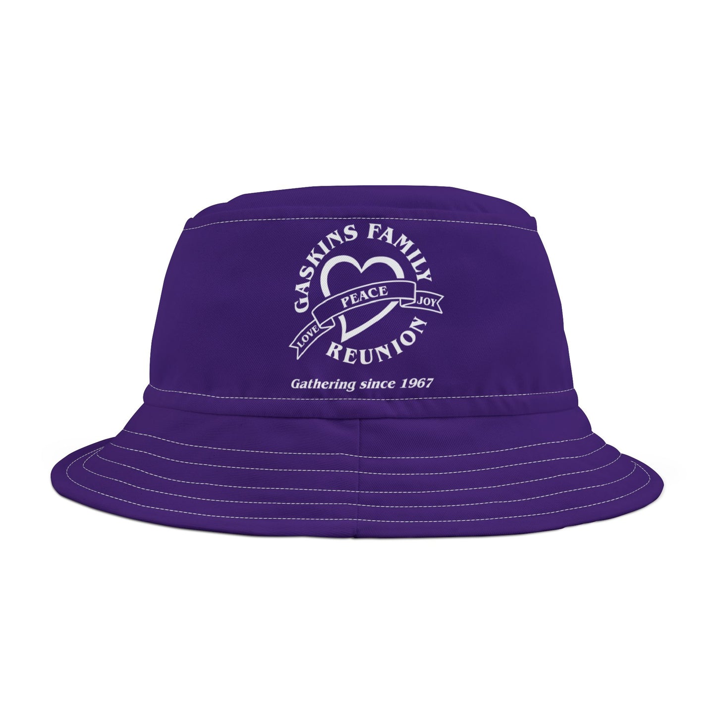 Gaskins Family Reunion Bucket Hat - Purple