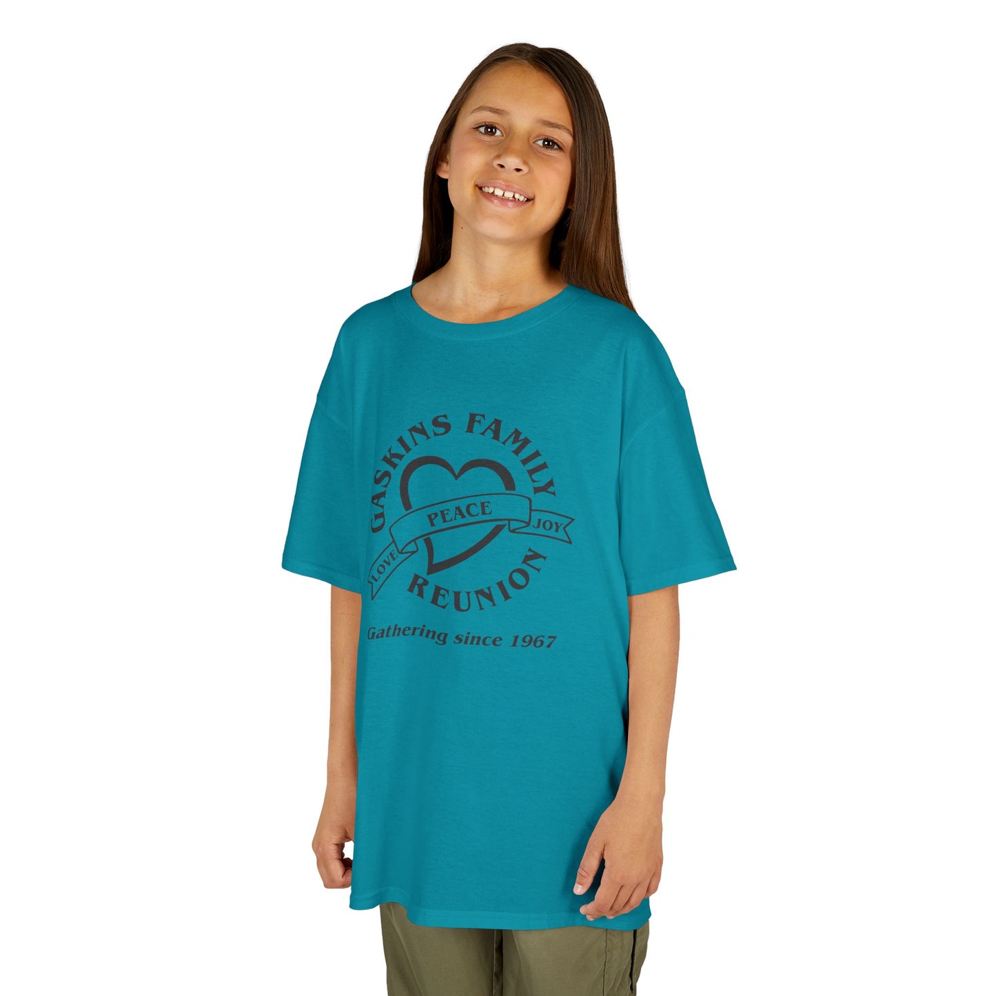Gaskins Kids Tee - Vibrant Designs for Family Reunions and Birthday Celebrations