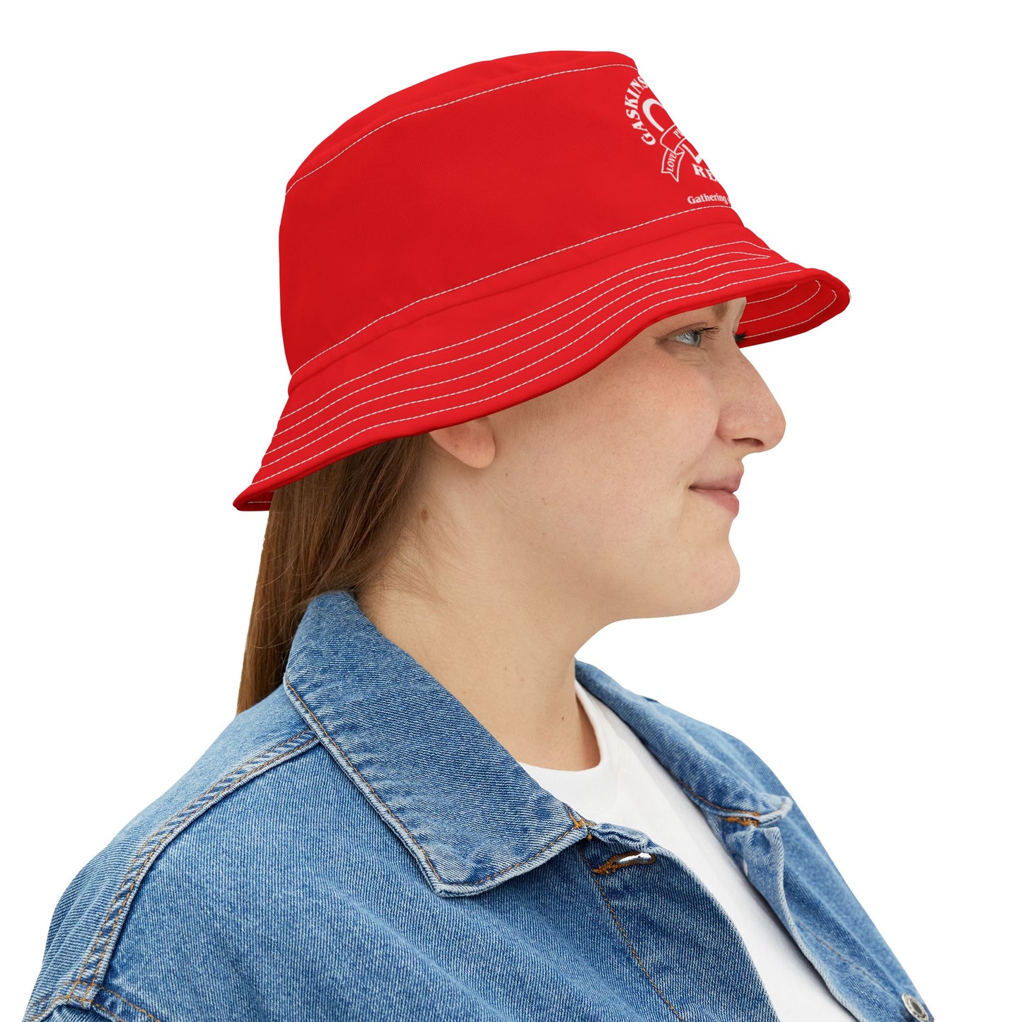 Gaskins Family Reunion Bucket Hat - Red