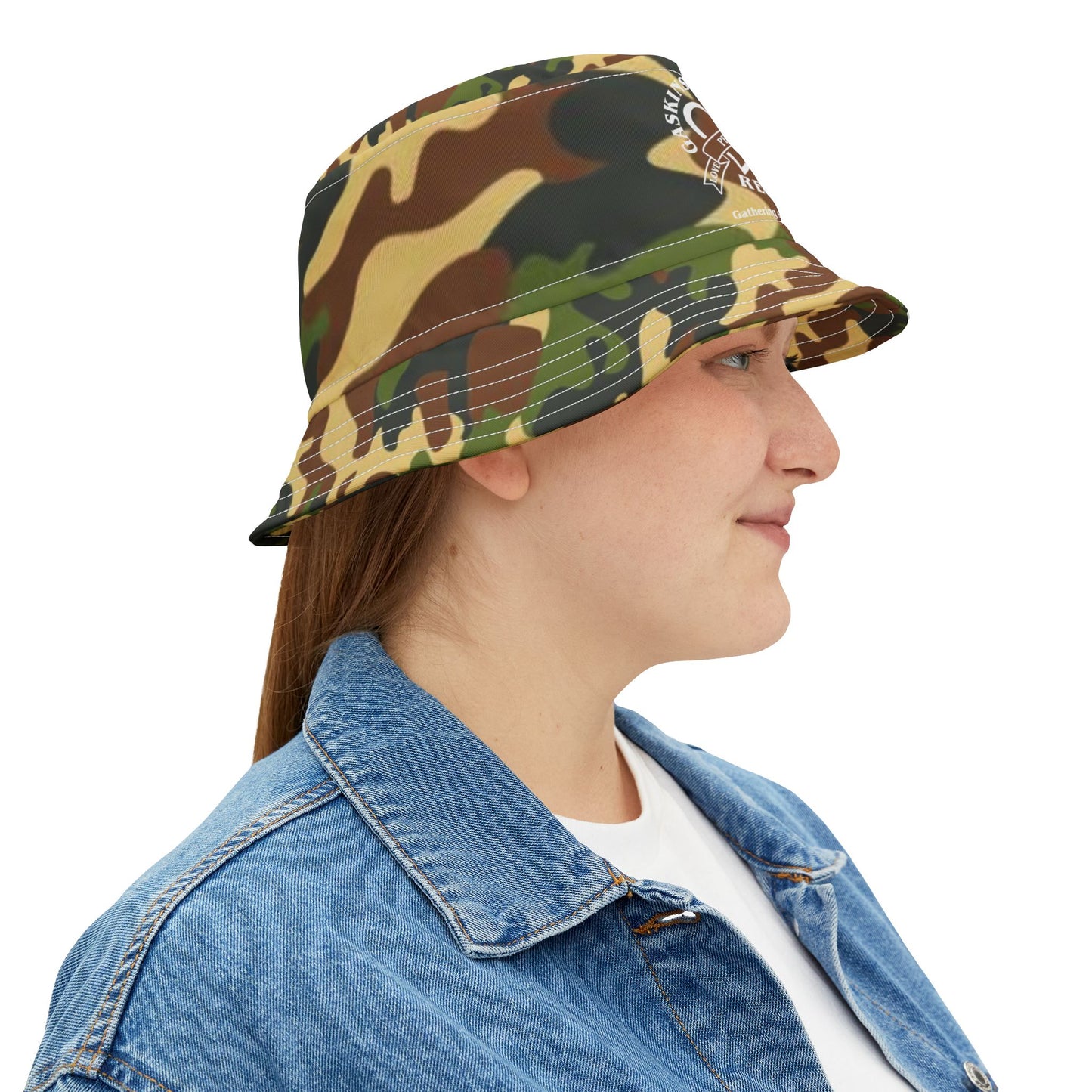 Custom Family Reunion Bucket Hat - Camo Style