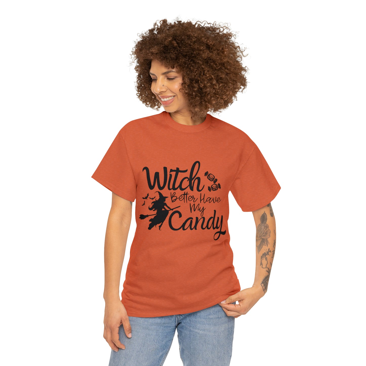 Fun Halloween Unisex Heavy Cotton Tee in a variety of colors