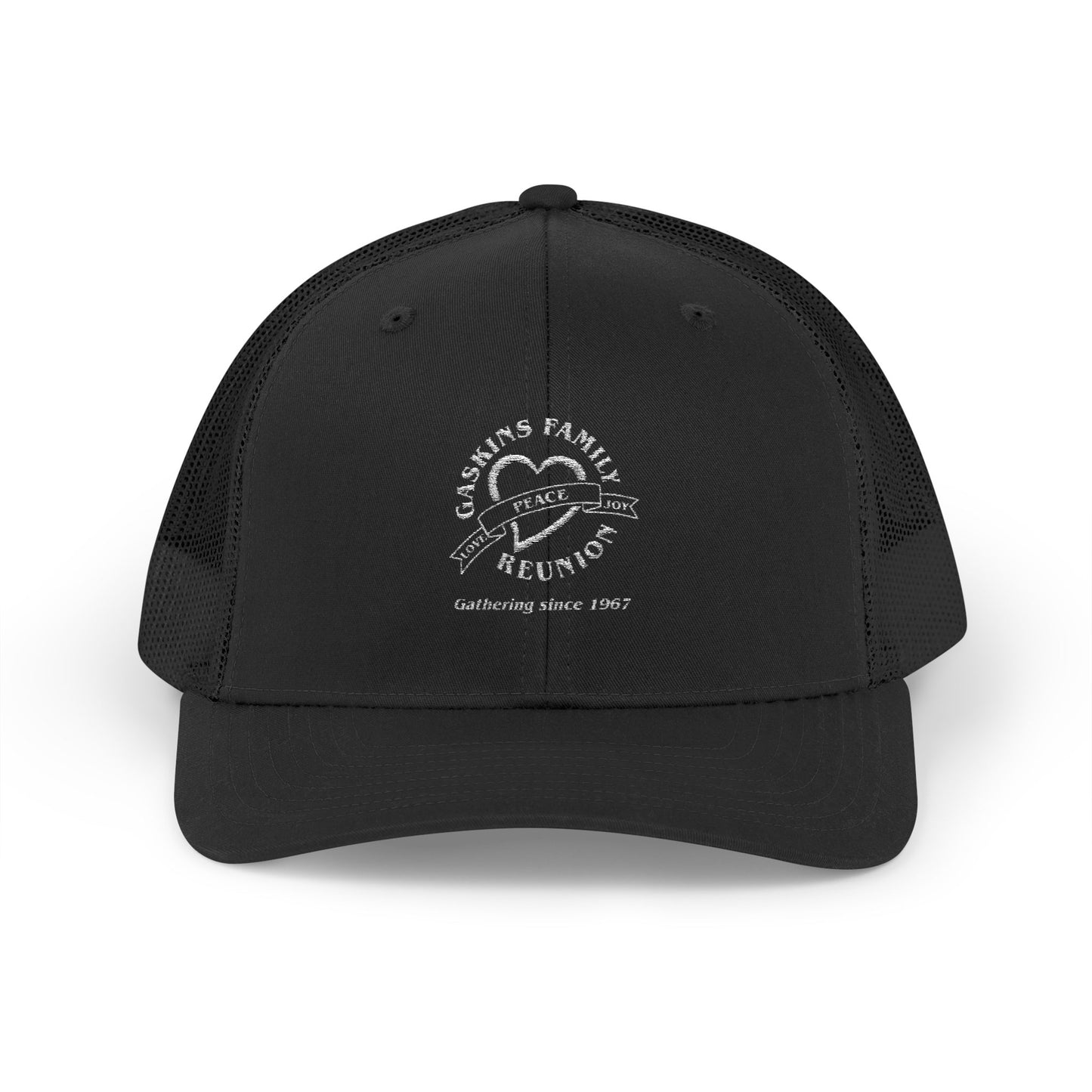 Embroidered Gaskins Family Reunion Snapback Trucker Cap