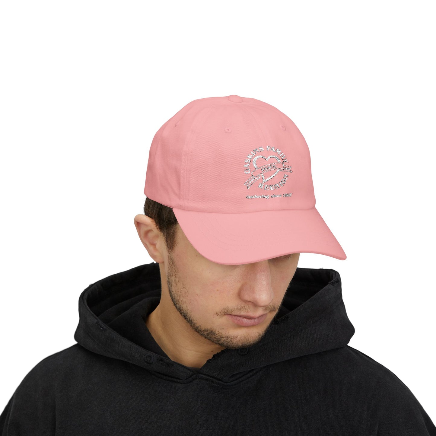 Gaskins Family Reunion Classic Dad Cap - Celebrating Togetherness Since 1967 - White logo