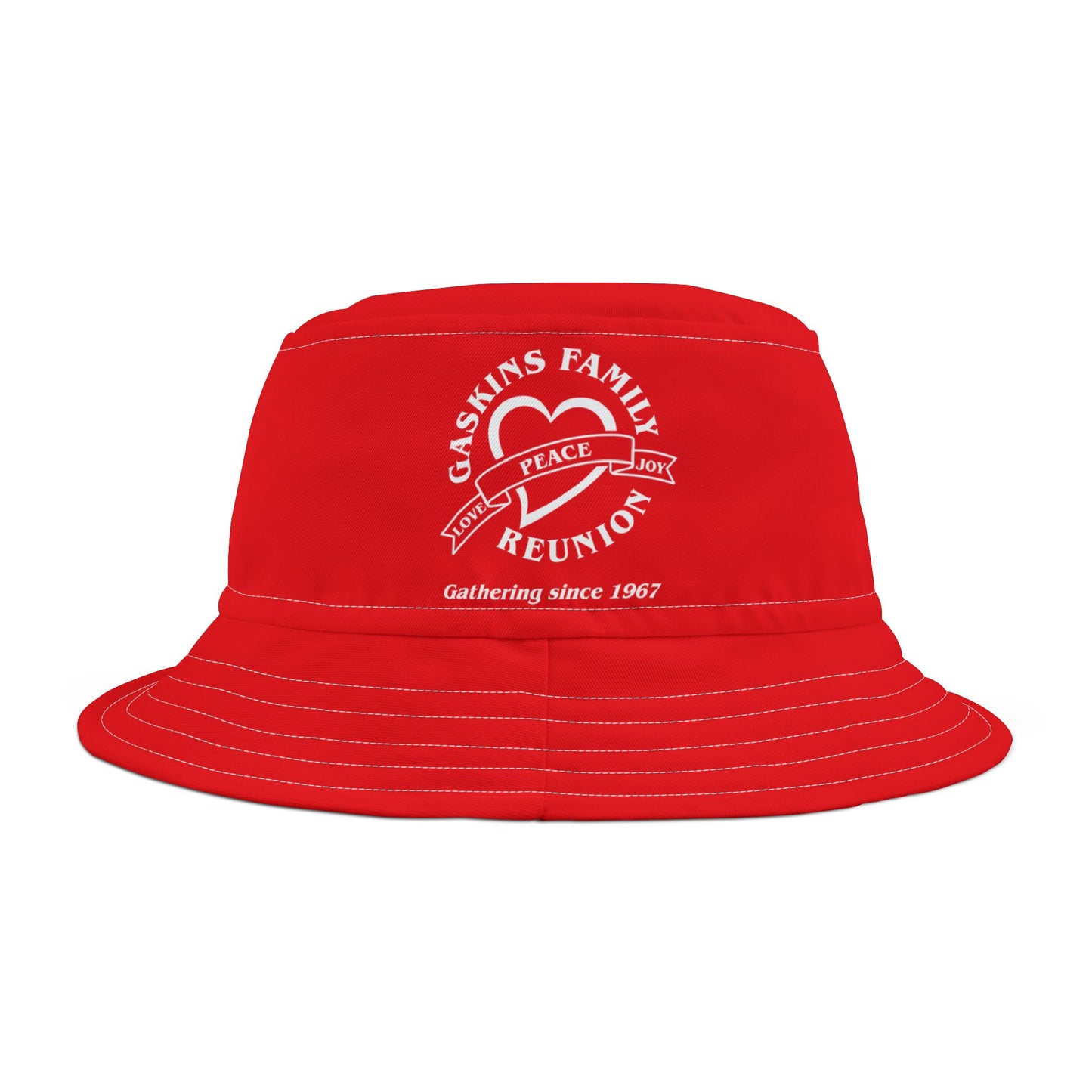 Gaskins Family Reunion Bucket Hat - Red