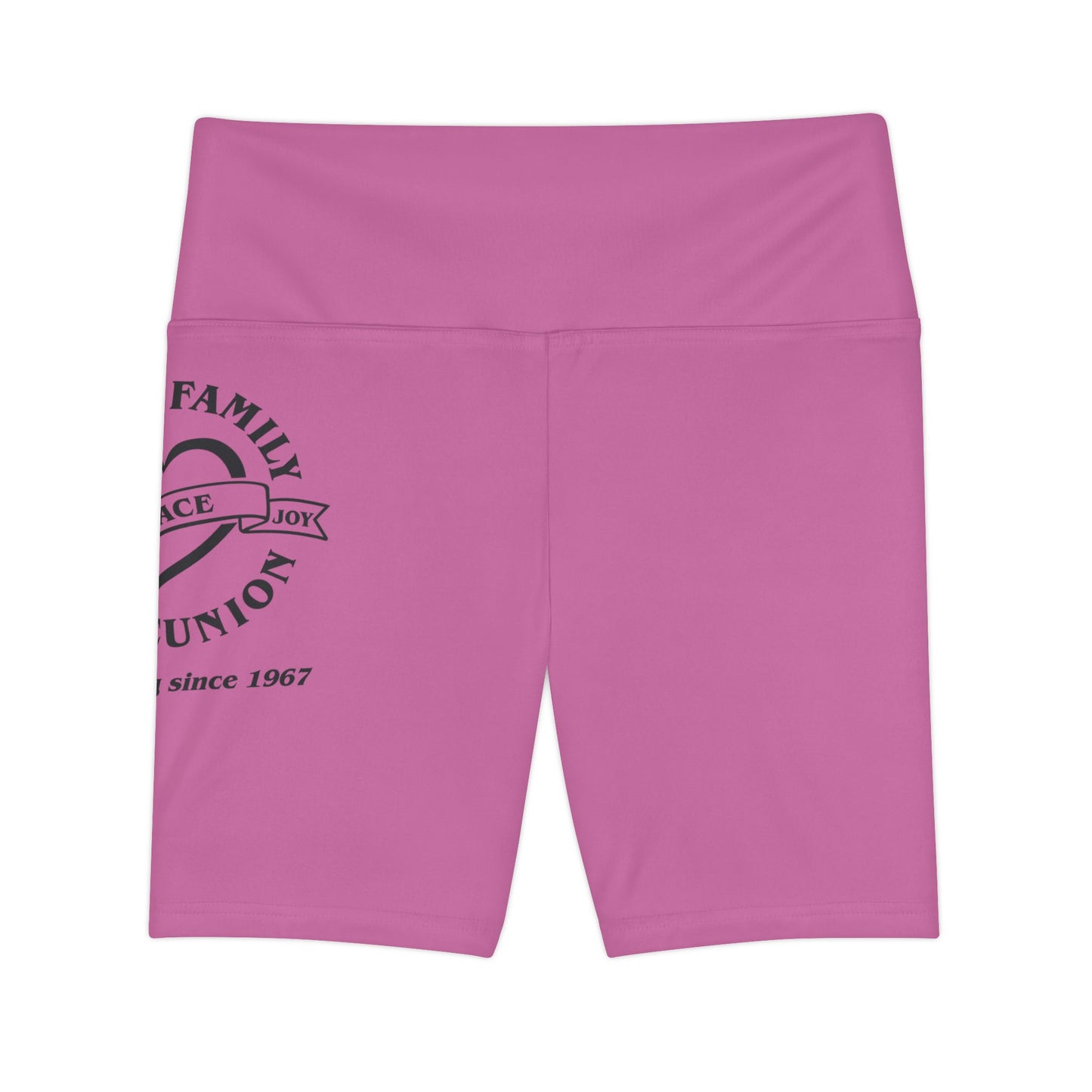 Gaskins Pink Workout Shorts for Women, bold, cool, chill