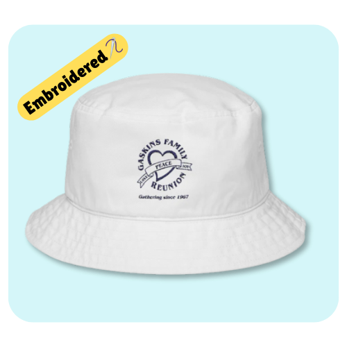 Gaskins Custom Embroidered Bucket Hat