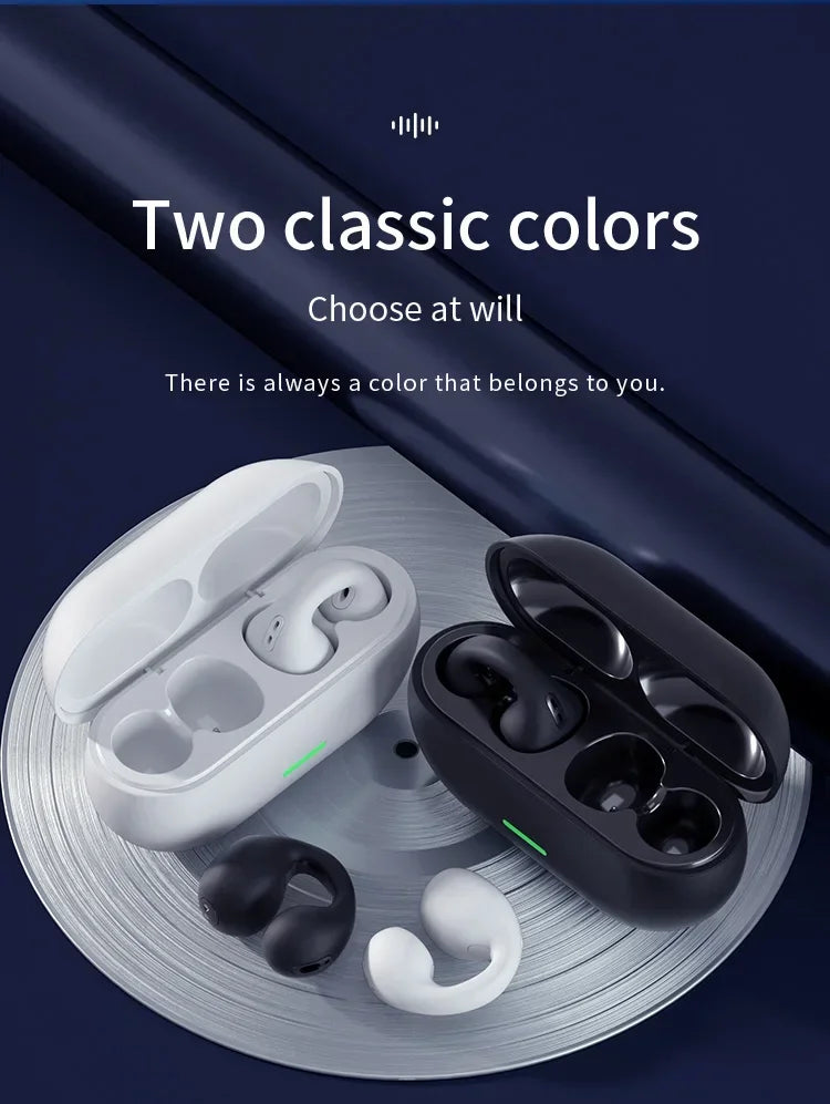 T75 Sport Bone-Conduction Bluetooth 5.3 Waterproof Headphones