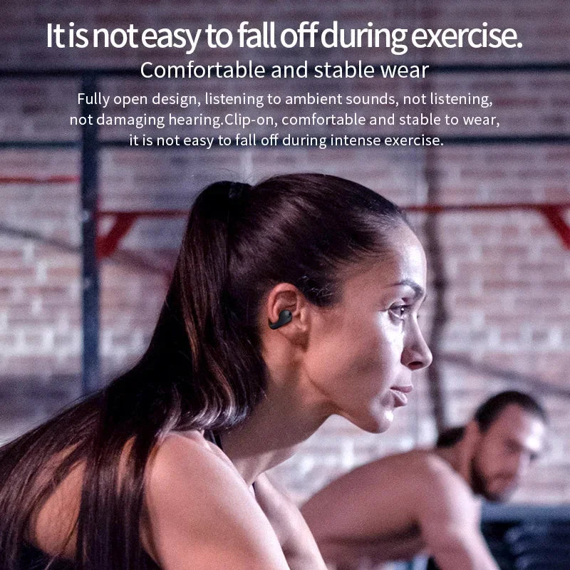 T75 Sport Bone-Conduction Bluetooth 5.3 Waterproof Headphones