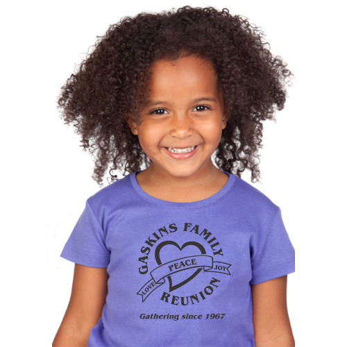 Gaskins Reunion Toddler T-Shirt - Peace, Joy & Love