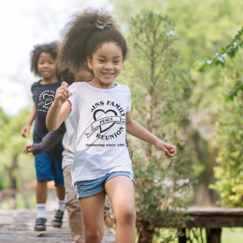 Gaskins Kids Tee - Vibrant Designs for Family Reunions and Birthday Celebrations