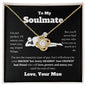 To My Soulmate Necklace from Your booty grabbin', beer drinkin', Man, Best friend, Gift for Wife, Girlfriend, Anniversary Gift, Valentines Gift, Christmas Gift for Soulmate, Soulmate Gift, Soulmate necklace