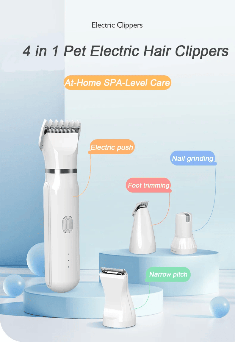 Ultimate Pet Clipper (4 Different Blades)