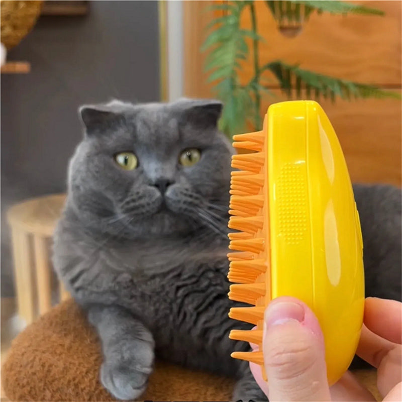 Self Cleaning Cat Steamy Brush