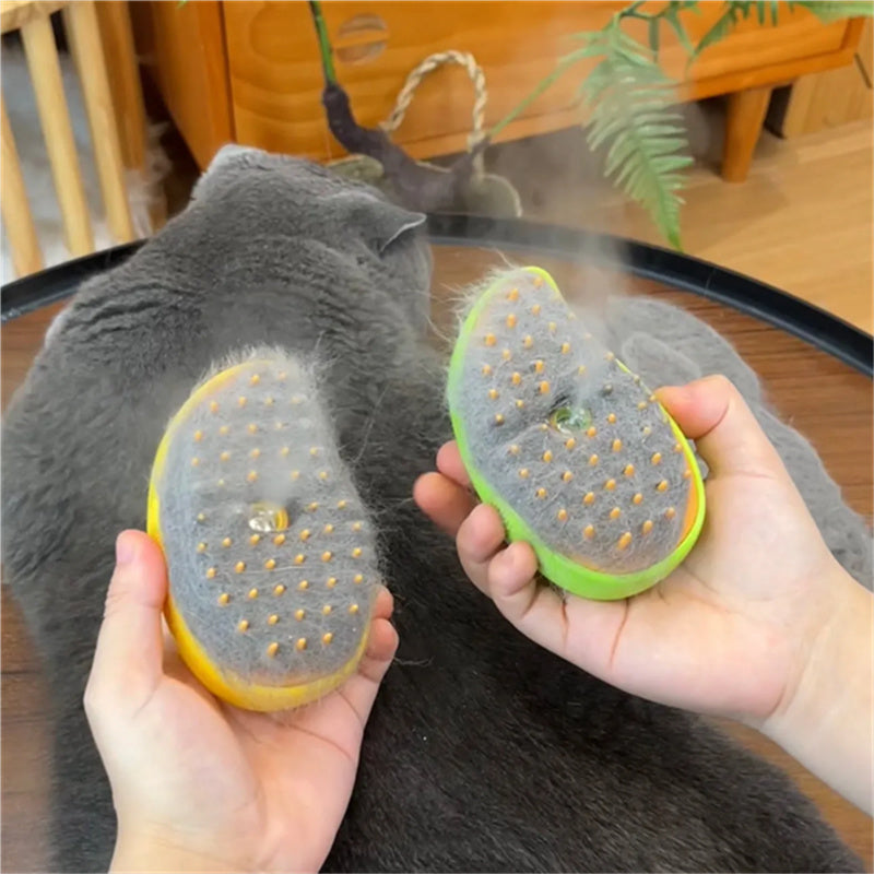 Self Cleaning Cat Steamy Brush