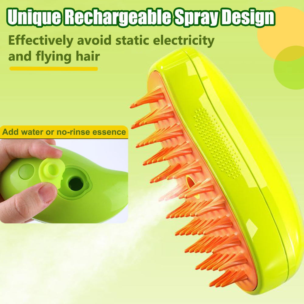 Self Cleaning Cat Steamy Brush