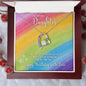 Forever Love Necklace - Happy Birthday Awesome Daughter