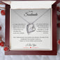 Forever Love Necklace - To My Soulmate, Silver / Gold
