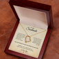 Forever Love Necklace - To My Soulmate, antique - Silver/Gold
