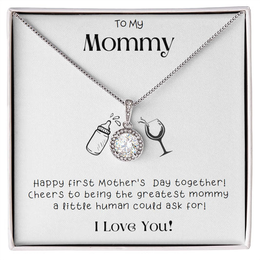 Eternal Hope Necklace, Mother's Day, To Mommy, First Mother's Day