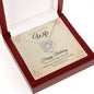 Lucky In Love Necklace - Happy Birthday Beautiful Wife