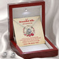 Beautiful Wife - Love Knot and Earrings Set