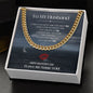 Husband Valentine - Cuban Link Chain Necklace - Silver / Gold