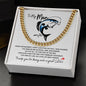 Cuban Link Chain - To My Man - Great Catch - Silver / Gold