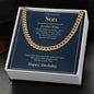 Cuban Link Chain - To My Son - Happy Birthday