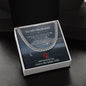Husband Valentine - Cuban Link Chain Necklace - Silver / Gold