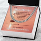 To My Soulmate - Cuban Link Chain necklace - Silver / Gold