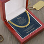 Cuban Link Chain - To My Son - Happy Birthday