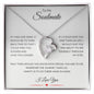 Forever Love Necklace - To My Soulmate, Silver / Gold