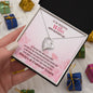Wife Valentine - Forever Love Necklace - Silver / Gold