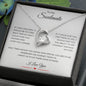 Forever Love Necklace - To My Soulmate, Silver / Gold