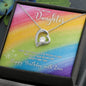 Forever Love Necklace - Happy Birthday Awesome Daughter