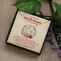 Girlfriend Valentine - Forever Love Necklace - Silver / Gold