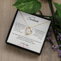 Forever Love Necklace - To My Soulmate, Silver / Gold